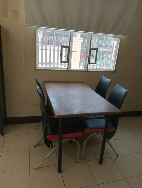Dining table with four chairs